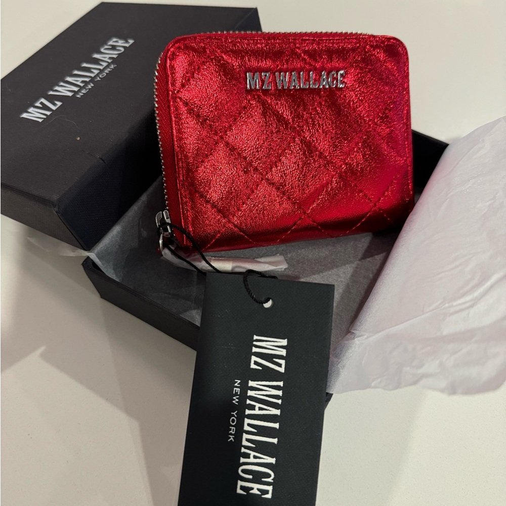 MZ Wallace Red Wallet